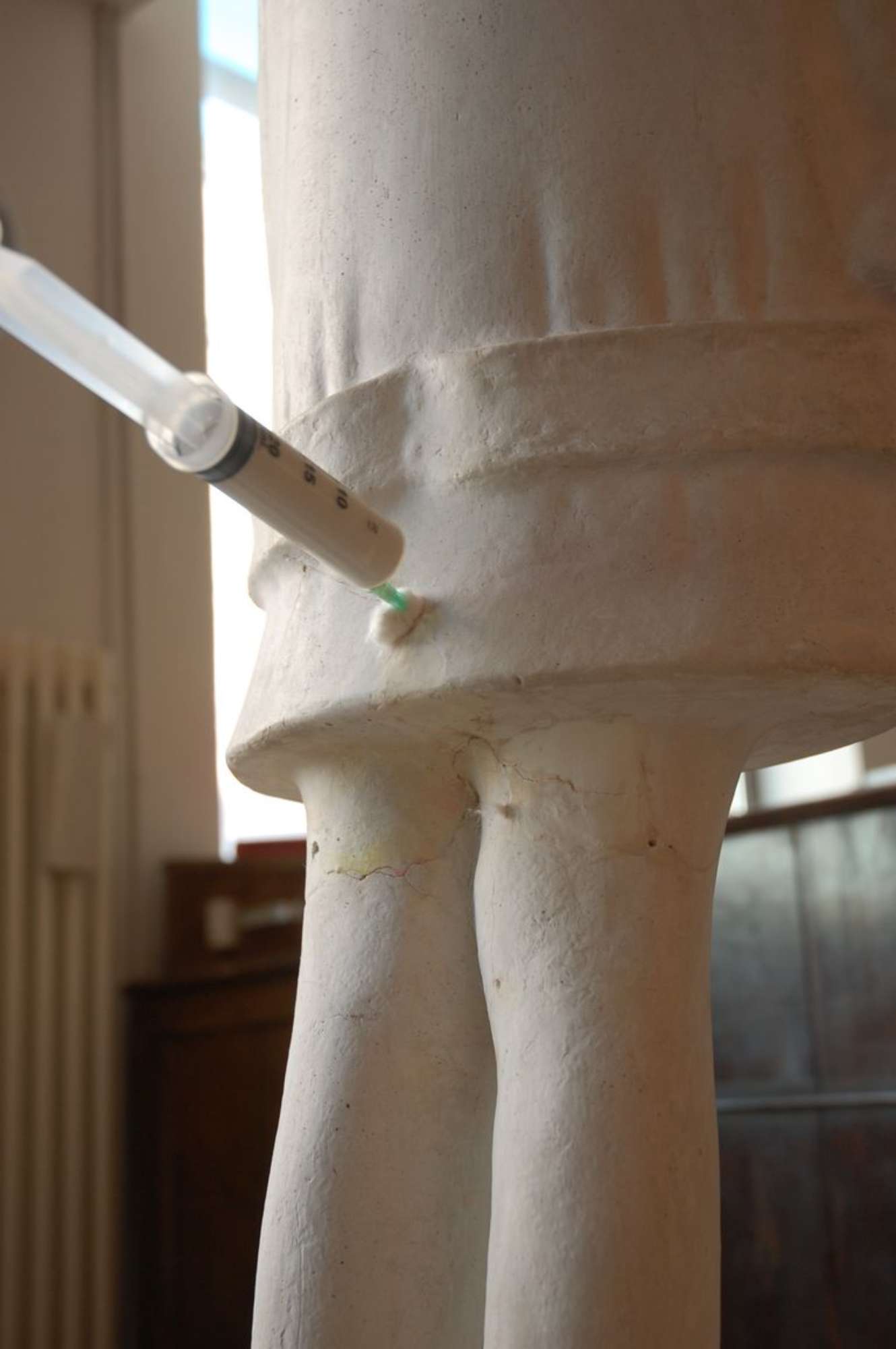 consolidamento eseguito tramite iniezioni